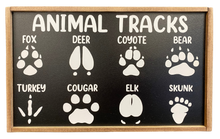 Load image into Gallery viewer, Animal Tracks Sign
