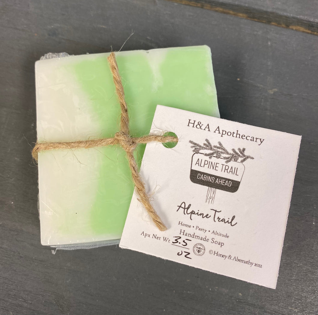 H&A Apothecary Alpine Trail Soap