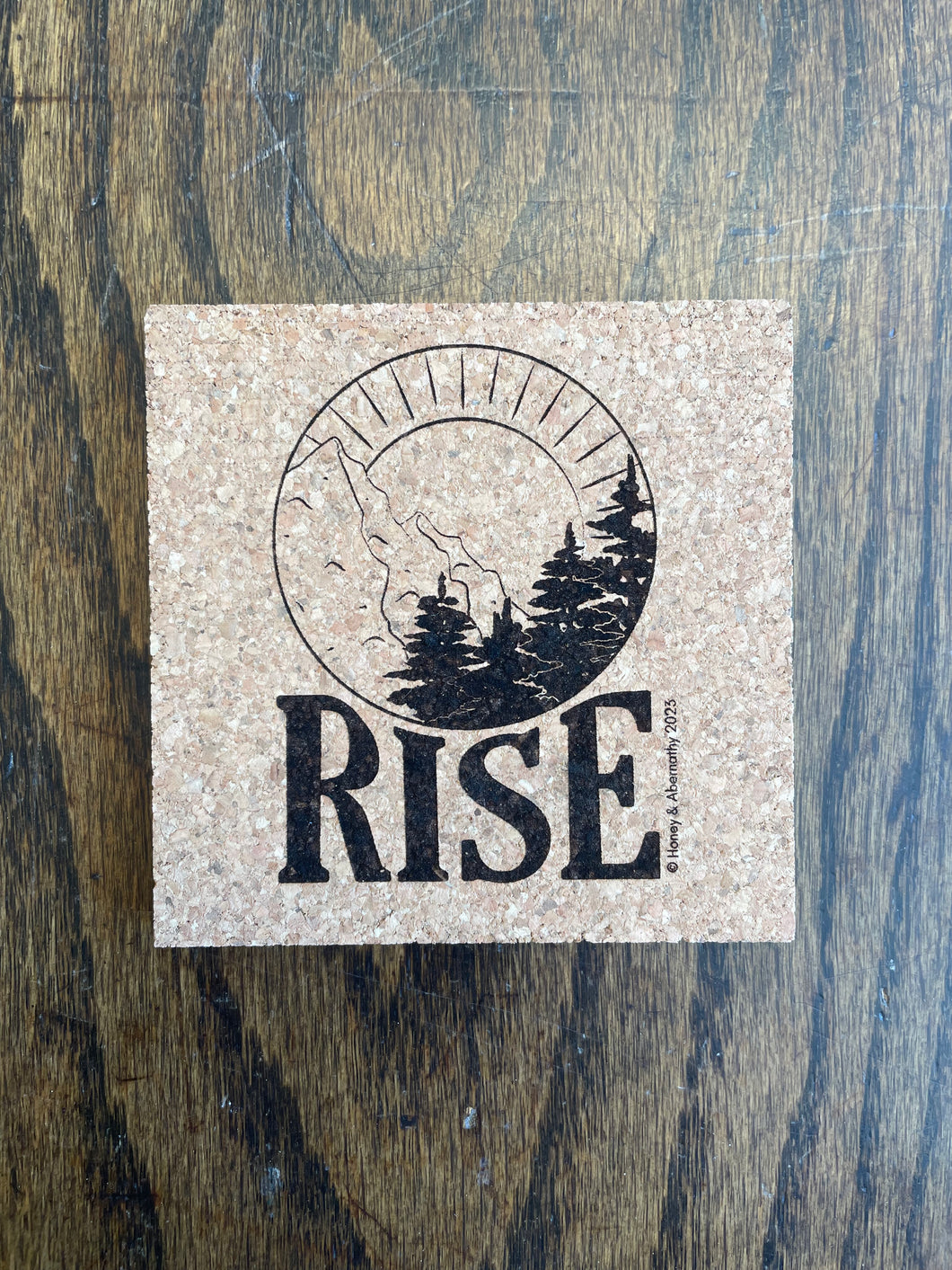 Rise Cork Coaster