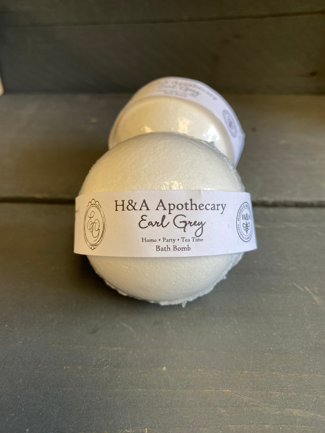 H&A Apothecary Earl Grey Bath Bomb