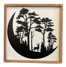Load image into Gallery viewer, Woodland Moon Sign
