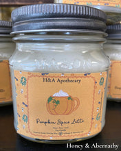 Load image into Gallery viewer, H&amp;A Apothecary Pumpkin Spice Latte Soy Candle
