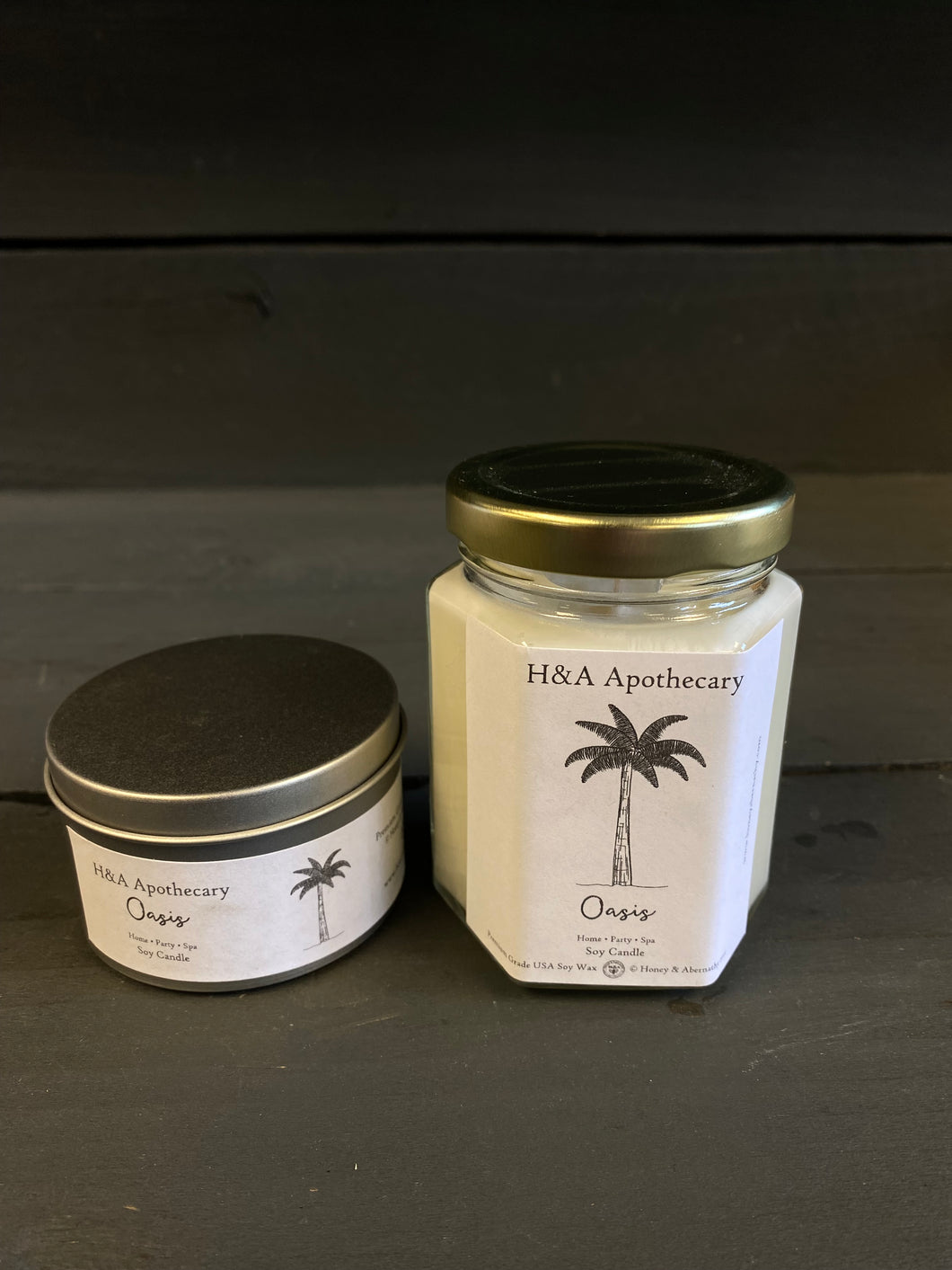 H&A Apothecary Oasis Soy Candle