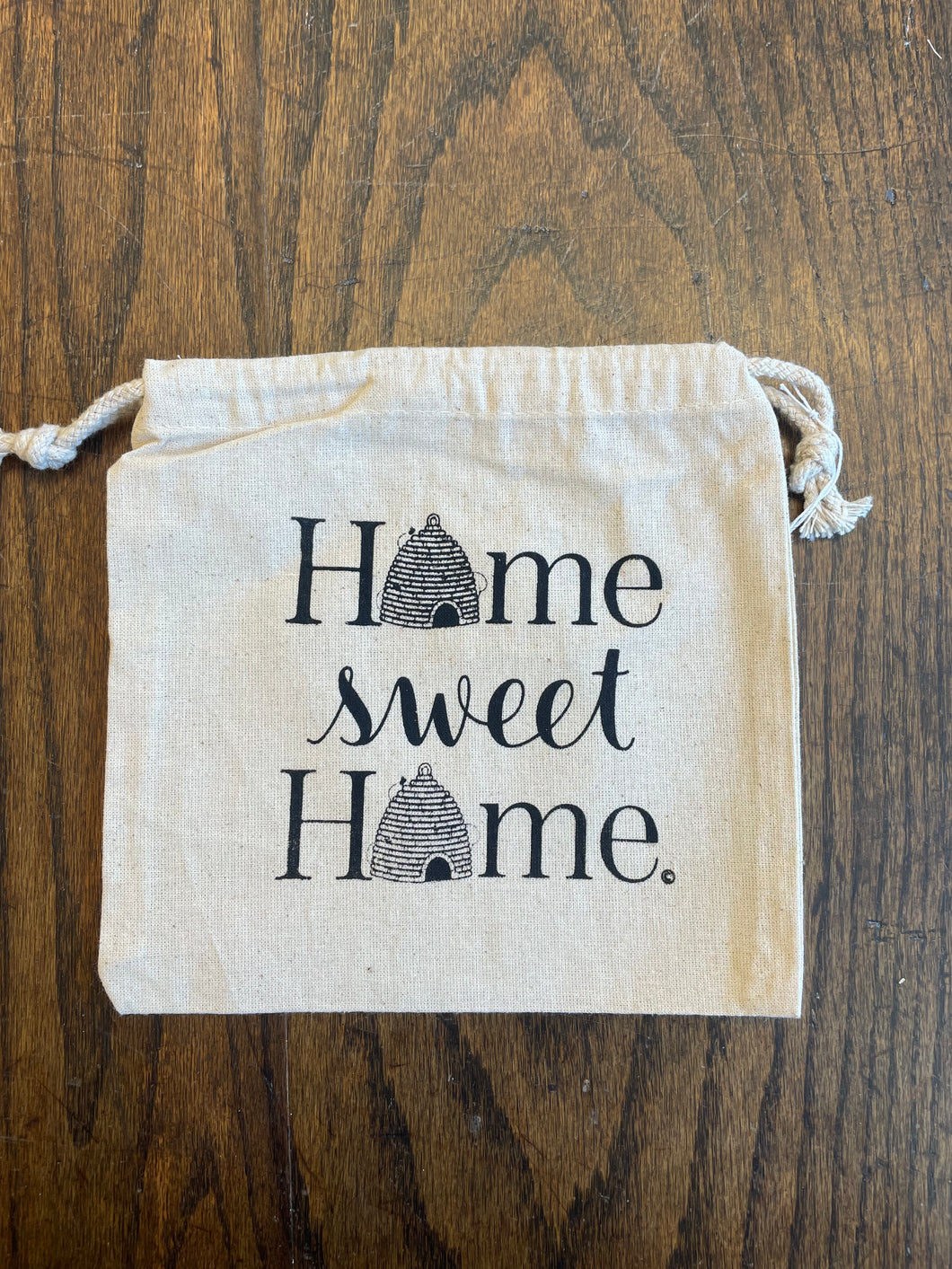 Home Sweet Home Drawstring Bag