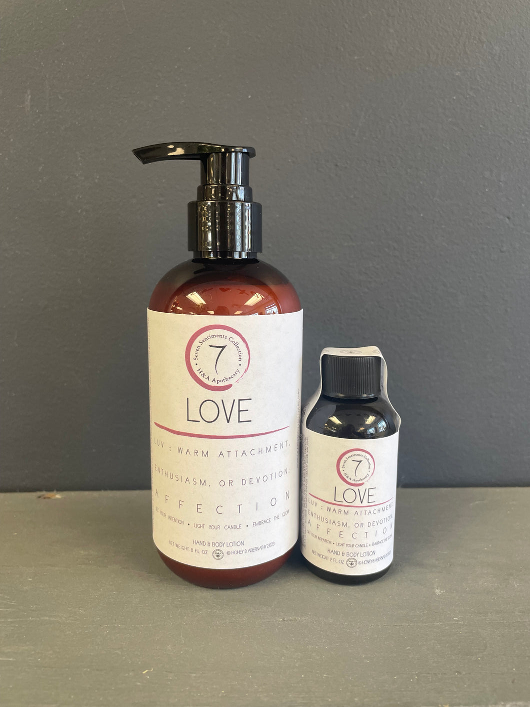 H&A Apothecary Seven Sentiments Love Lotion