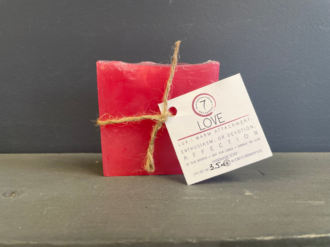 H&A Apothecary Seven Sentiments Love Soap