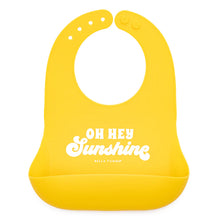 Load image into Gallery viewer, Oh Hey Sunshine Silicone Bib
