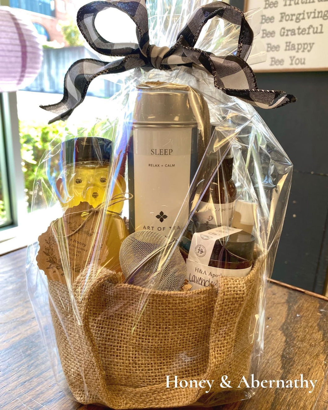 Relax & Calm Gift Basket