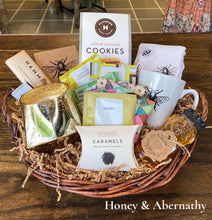 Load image into Gallery viewer, Bee Happy Tea Time Gift Basket
