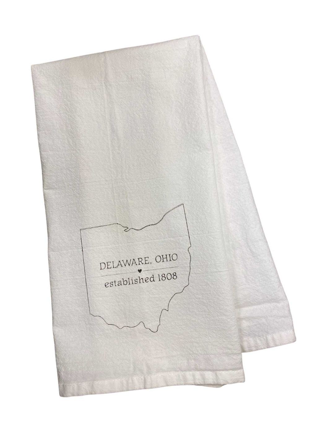 Delaware Ohio Tea Towel