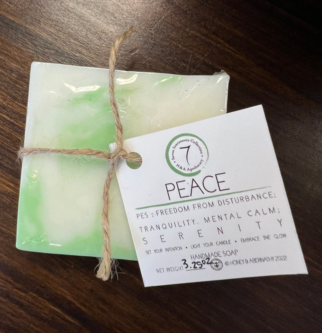 H&A Apothecary Seven Sentiments Collection - Peace Soap