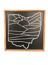 Load image into Gallery viewer, Sunset Ohio Sign
