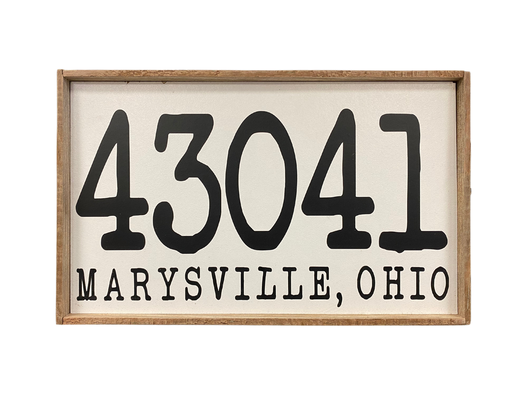 43041 Marysville, Ohio Sign