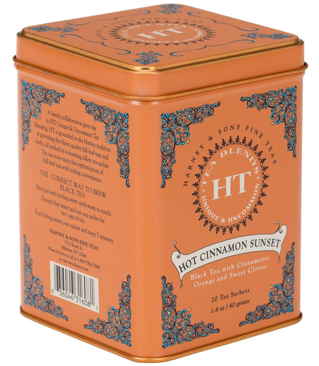 Harney & Sons Hot Cinnamon Sunset Tea Sachets