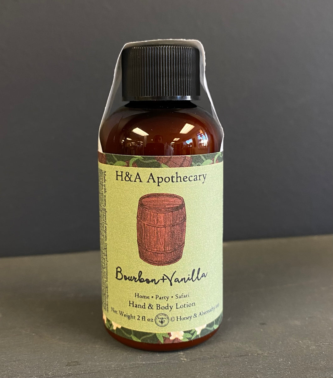 H&A Apothecary Bourbon Vanilla Hand & Body Lotion
