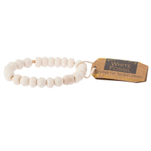 Load image into Gallery viewer, White Fossil Bracelet
