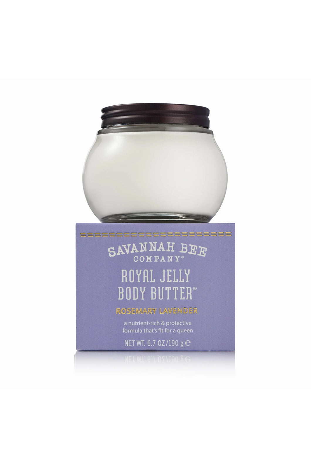 Rosemary Lavender Royal Jelly Body Butter - Savannah Bee Company