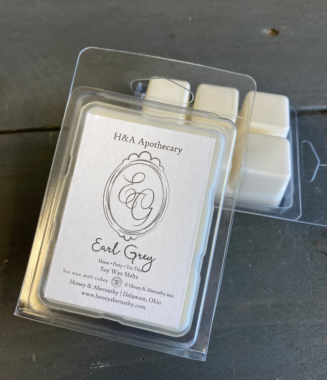 H&A Apothecary Earl Grey Soy Wax Melt