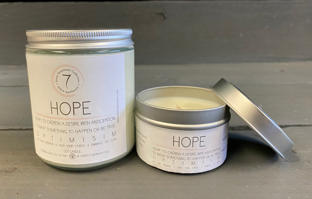 H&A Apothecary Seven Sentiments Collection - Hope Candle