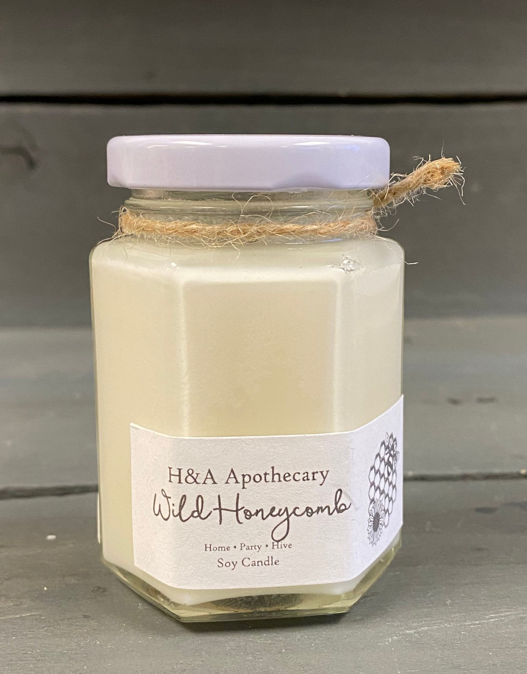 H&A Apothecary Wild Honeycomb Soy Candle