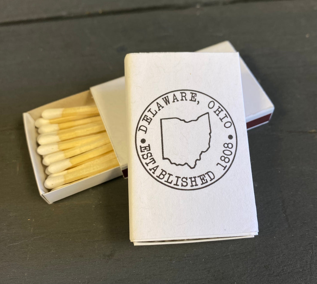 Delaware, Ohio Stamp Matches