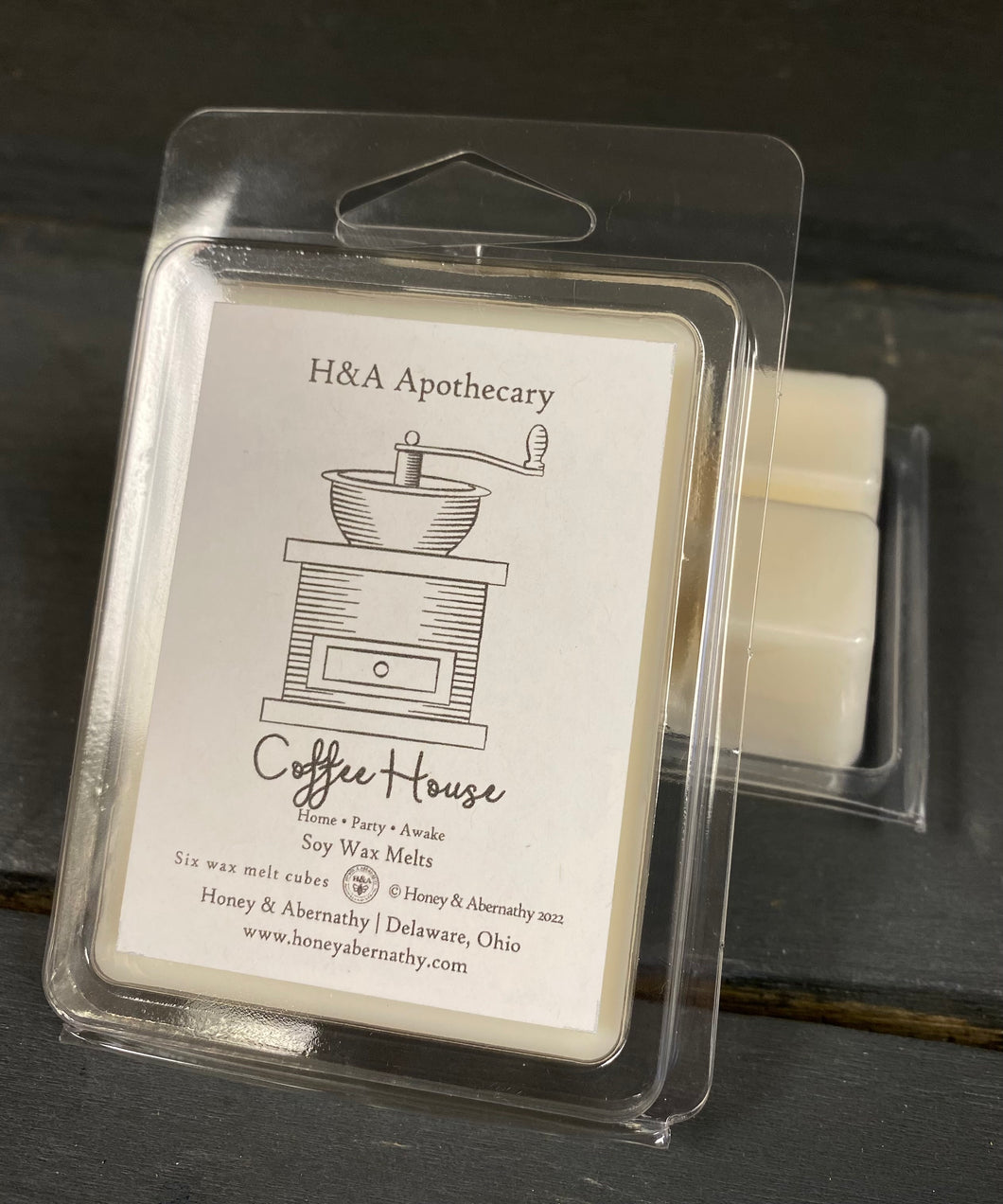 H&A Apothecary Coffee House Soy Wax Melt
