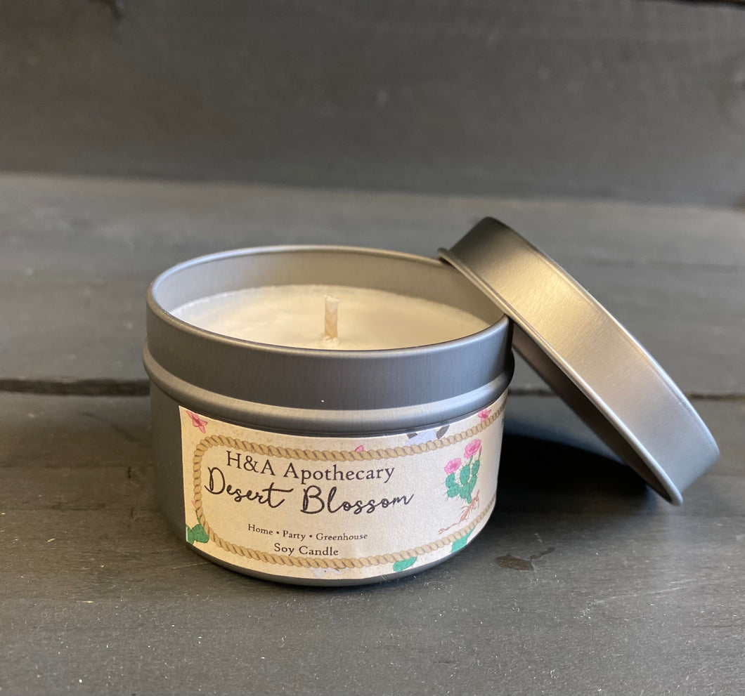 H&A Apothecary Desert Blossom Soy Candle