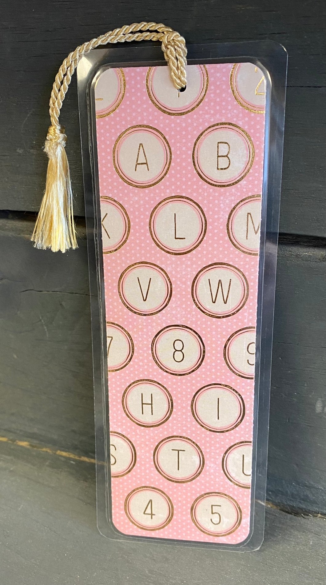 Typewriter Keys Bookmark