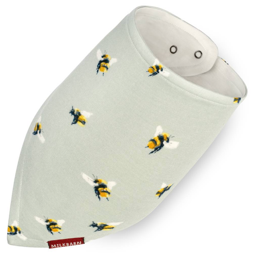 Bumblebee Bamboo Three-Layer Kerchief Bib