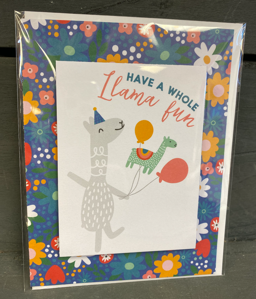 Have a Llama Fun Card