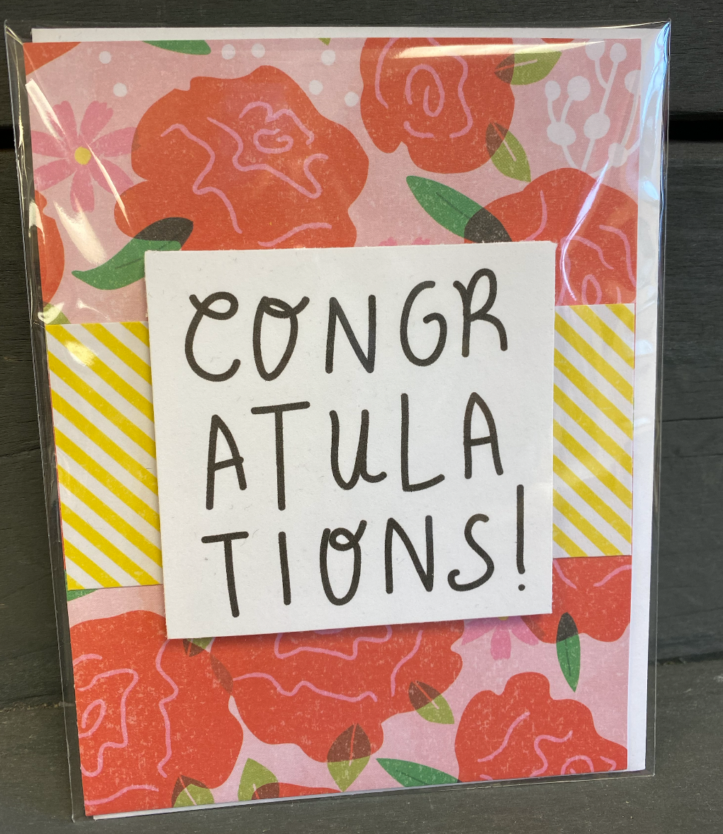 Roses Congratulations Card