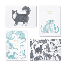 Load image into Gallery viewer, Cat-Themed Boxed Notecards
